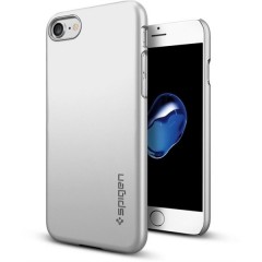 Spigen Thin Fit zadní kryt Apple iPhone 7 stříbrný