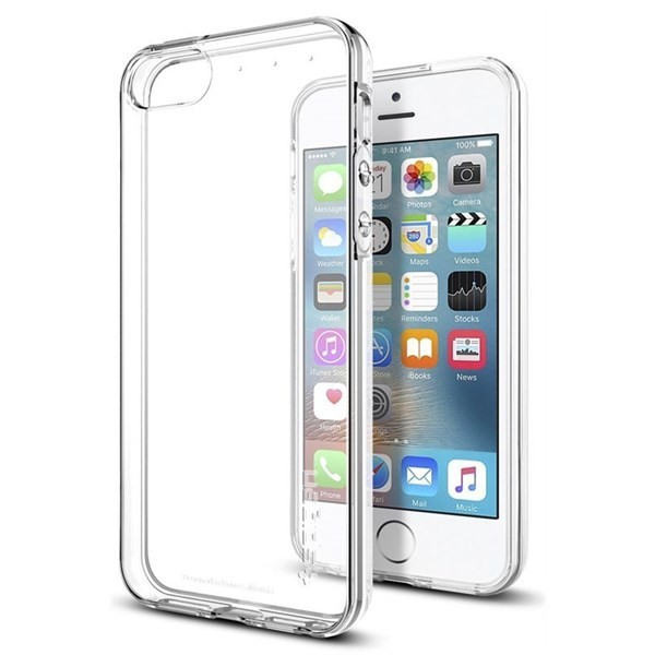 Spigen Liquid kryt Apple iPhone SE/5S čirý