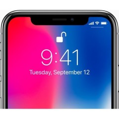 Apple iPhone X 256GB stříbrný