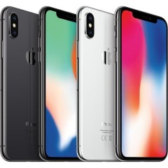 Apple iPhone X 256GB stříbrný