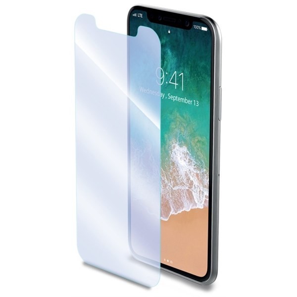 CELLY Glass ochranné tvrzené sklo Apple iPhone X