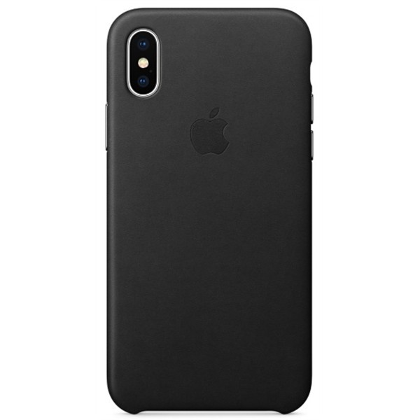 Apple silikonové pouzdro iPhone X černé