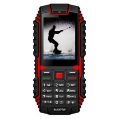 Mobilní telefon Aligator R12 eXtremo černý/červený č.1