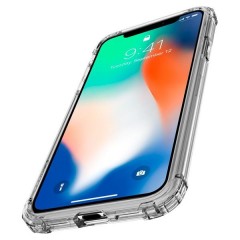 Spigen Crystal Shell kryt Apple iPhone X čirý