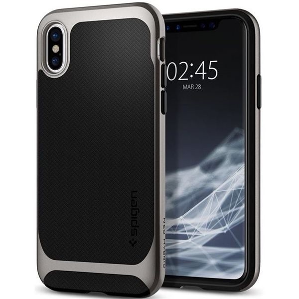 Spigen Neo Hybrid kryt Apple iPhone X šedý