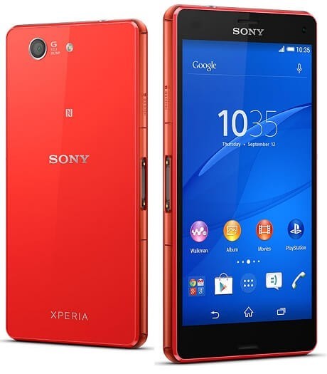 Sony Xperia Z3 Compact Červená - Kategorie A