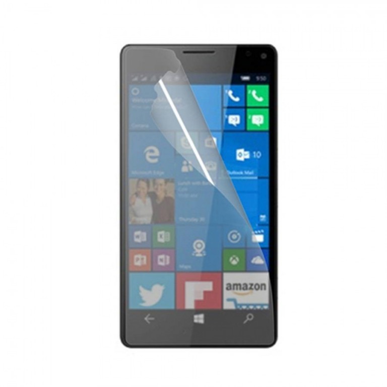 Prémiová ochranná fólie displeje CELLY pro Microsoft Lumia 950 XL, lesklá, 2ks