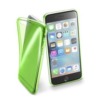 Barevné gelové pouzdro Cellularline FLUO pro Apple iPhone 6/6S Zelené