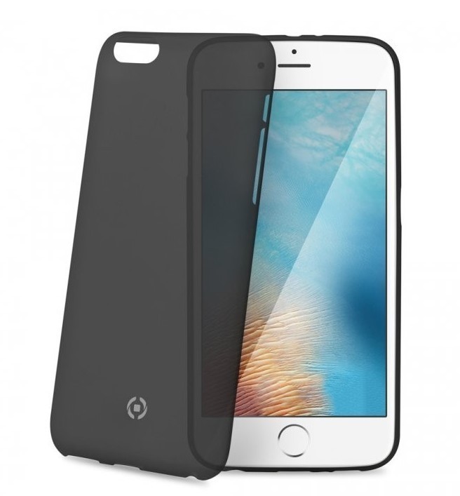 Ultra tenké TPU pouzdro CELLY Frost pro Apple iPhone 7 Plus, 0,29 mm, černé