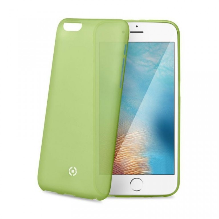 Ultra tenké TPU pouzdro CELLY Frost pro Apple iPhone 7 Plus, 0,29 mm, zelené