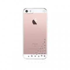 Zadní kryt Bling My Thing Diffusion Crystal pro Apple iPhone 5/5S/SE, MADE WITH SWAROVSKI® ELEMENTS + folie na displej