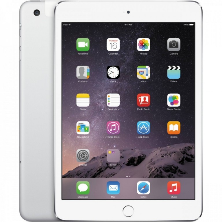 Apple iPad Mini 3 16GB Cellular Silver