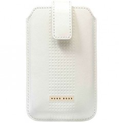 Hugo Boss Universal leather Sleeve - white