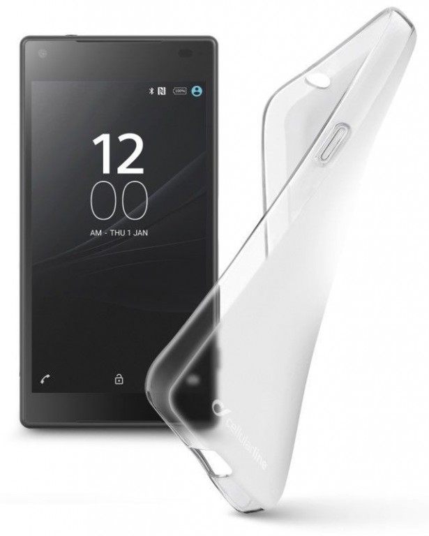 TPU pouzdro Cellularline SHAPE pro SONY Xperia M5