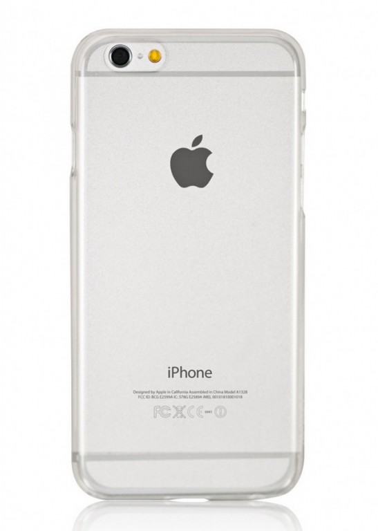 Zadní kryt Motoki Design Clear pro Apple iPhone 6/6S, čirý