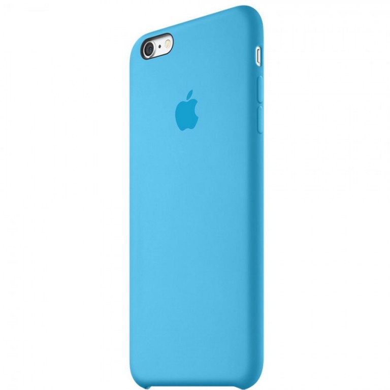 Apple iPhone 6S Plus silicone case (MKXP2ZM/A) - blue