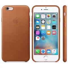 Apple iPhone 8 Leather Case MQH72ZM/A - Saddle Brown