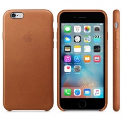 Apple iPhone 8 Leather Case MQH72ZM/A - Saddle Brown