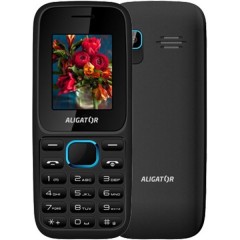 Aligator D200, Black - blue, dual SIM č.1