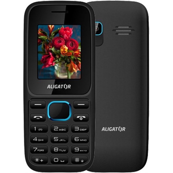 Aligator D200, Black - blue, dual SIM
