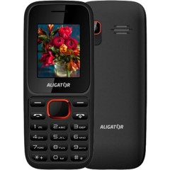 Aligator D200, Black - Red, dual SIM č.1
